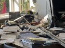  У Києві російськими ракетами пошкоджено будівлю МОН