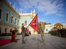 Президент Владимир Зеленский вручил Боевые знамена частям Сил территориальной обороны ВСУ, участвующих в боевых действиях