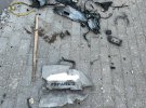 Обломок одного из дронов-камикадзе, которым россияне атаковали Киев. 