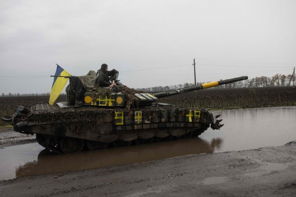 Украинские военные в Харьковской области 