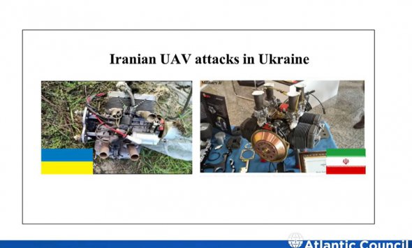 Президент Ізраїлю показав у США фото збитих в Україні іранських дронів