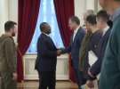 26 жовтня до України приїхав президент Гвінеї-Бісау Умару Сісоку Ембало.