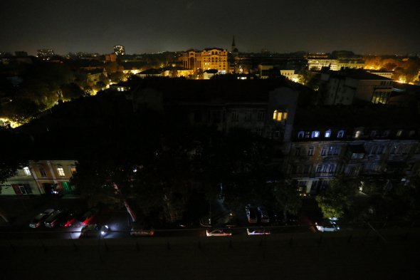 Відключення світла в Одесі 