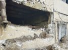 Разрушенное ракетным ударом РФ здание в Николаеве