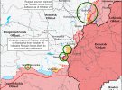 Американские военные аналитики показали актуальную карту боевых действий в Украине на утро 29 октября