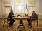 Президент Украины Владимир Зеленский встретился с премьер-министром Чехии Петром Фиалой.