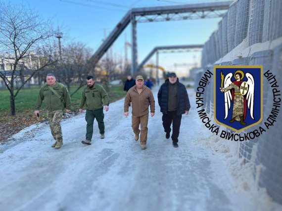 Начальник Київської міської Військової адміністрації Сергій Попко ознайомився з перебігом робіт по захисту об’єктів критичної інфраструктури