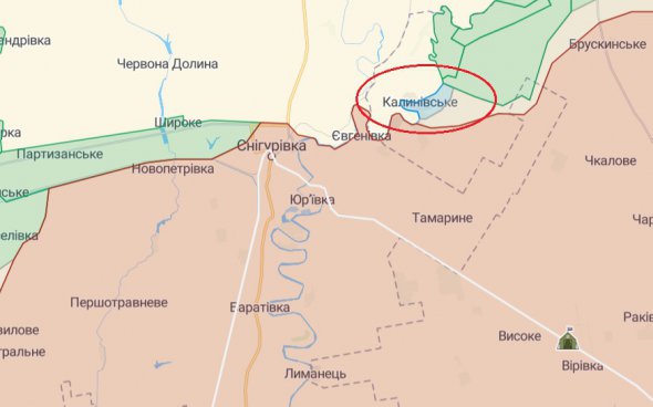 ВСУ вошли в населенный пункт Калиновское в Херсонской области