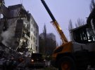 Будинок в Миколаєві, у який влучила російська ракета в ніч на 11 листопада