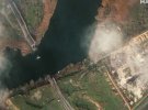 Спутники показали масштабы разрушений мостов на Херсонщине