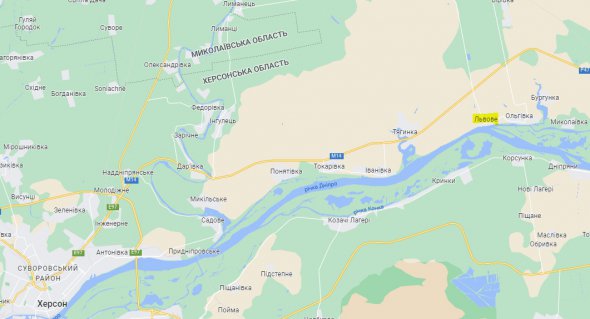 Українська влада повернулася у село Львове Херсонської області