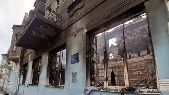 На Донецком направлении наибольших разрушений подверглось Курахово