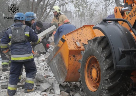 Место трагедии в Вольнянске