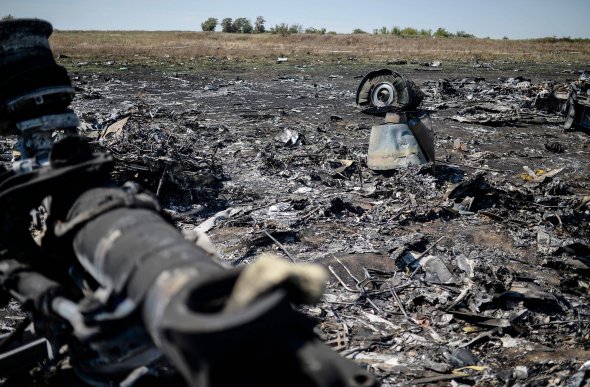 Фото с места крушения самолета рейса МН-17, 2 августа 2014 года