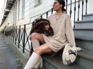 Мини-платья из трикотажа также становятся актуальными