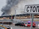 В районе трех вокзалов в центре Москвы 20 ноября загорелось складское здание