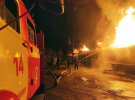 У захопленій росіянами Макіївці на Донеччині вночі сталася масштабна пожежа