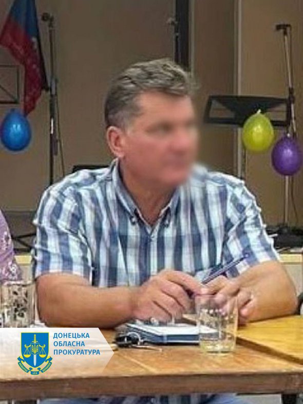 У липні колаборант погодився працювати на ворога та обійняв фейкову посаду.