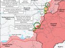 Карта бойових дій в Україні на 30 листопада 2022 року