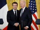 Президенти Сполучених Штатів Америки і Франції Джозеф Байден та Емманюель Макрон зустрілися у Вашингтоні 1 грудня.