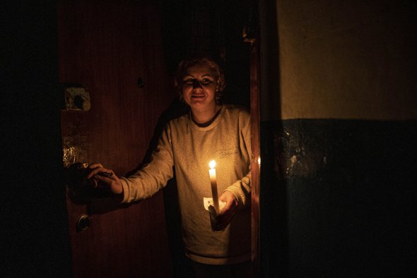 Выключения электроэнергии по Украине