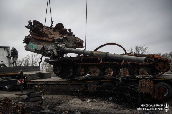 Ворожа техніка стала металобрухтом