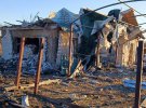 Последствия ракетной атаки по пригороду Запорожья