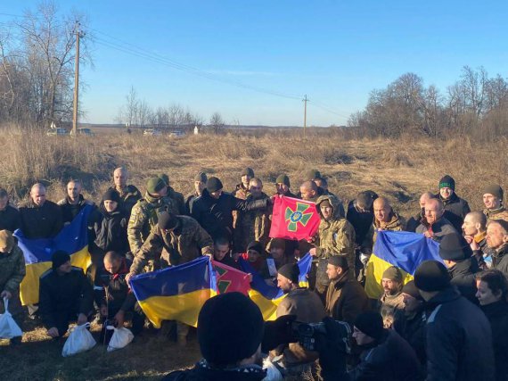 Украина 6 декабря вернула из плена 60 защитников