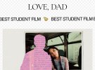 Найкращим студентським фільмом Міжнародного конкурсу стала картина "З любов'ю, тато" чеської режисерки Діани Кам Ван Нґуєн