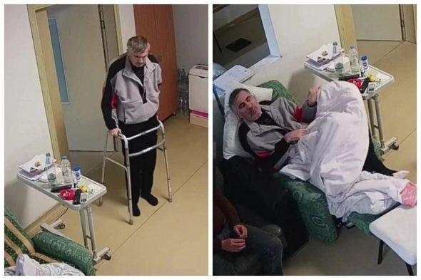 Летом бывший президент Грузии Михеил Саакашвили мог ходить по больничной палате самостоятельно. В декабре едва передвигается на ходунках.