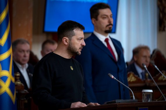 Президент Володимир Зеленський зустрівся із суддями.