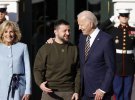 Президент України Володимир Зеленський, президент США Джозеф Байден із дружиною Джилл