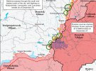 Карта бойових дій в Україні від американських аналітиків