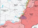 Карта бойових дій в Україні від американських аналітиків