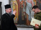 Кирило Буданов і голова Православної церкви України Епіфаній