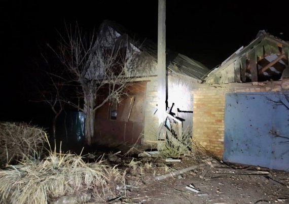 Ворог із важкої артилерії вдарив по Нікополю