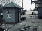Последствия российского удара по пожарной части Херсона 5 января
