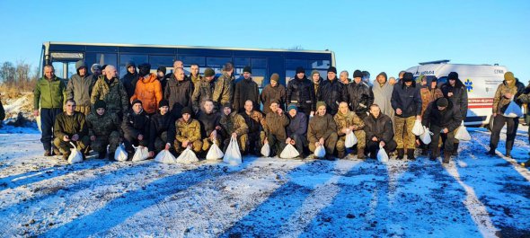 У неділю, 8 січня, відбувся черговий обмін полоненими між Україною та Росією