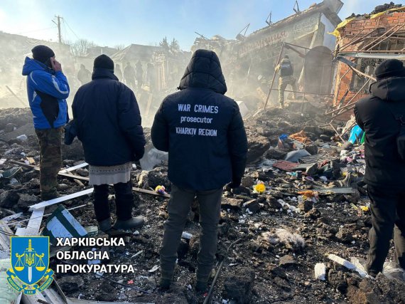 Россия 9 января ударила ракетами по рынку в Шевченково на Харьковщине