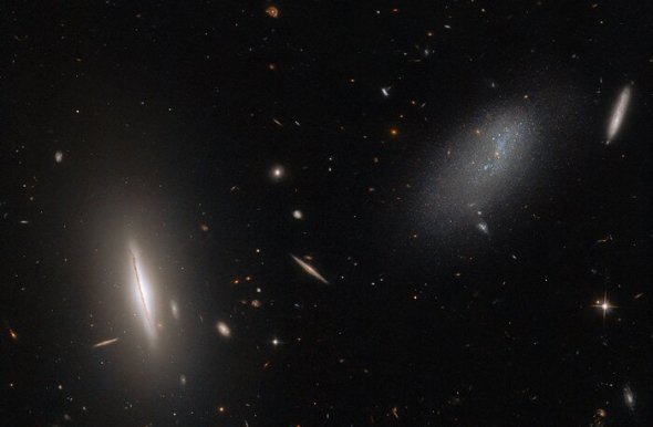 Hubble зробив знімок аморфної галактики