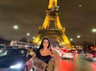 Речниця Південного регіонального управління ДПСУ Іванна Плантовська показувала фото у ботфортах з Парижа на тлі Ейфелевої вежі.