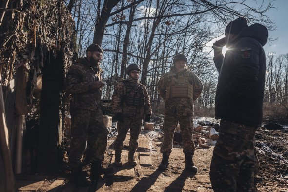 Украинские военные на Донбассе, 11 января 