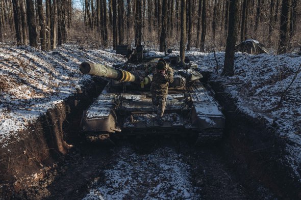 Украинские военные на Донбассе, 11 января 