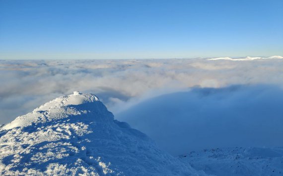 Карпаты замело снегом