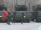 В пятницу, 13 января, белорусским военным торжественно передали батарейный комплект ЗРК "Тор-М2К"