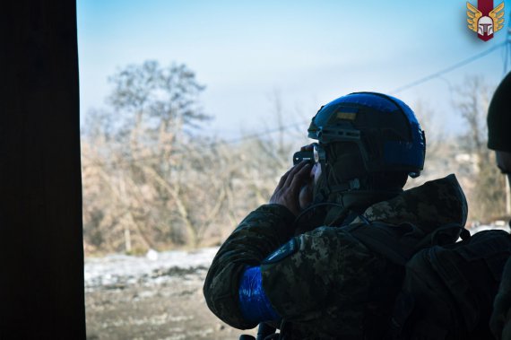 46 отдельная аэромобильная бригада Десантно-штурмовых войск Вооруженных сил Украины опубликовала фото