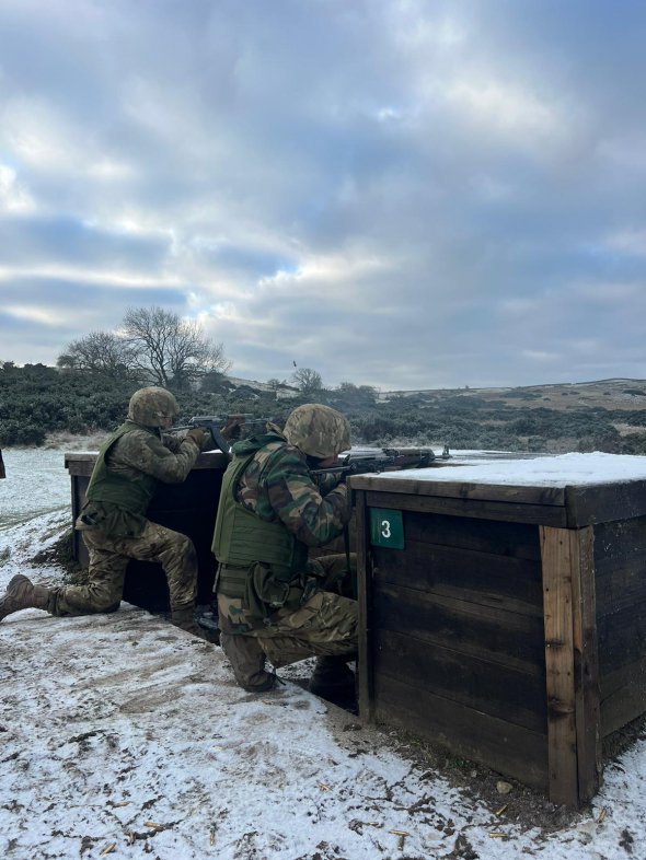 Велика Британія показала підготовку нових українських новобранців до боїв на передовій