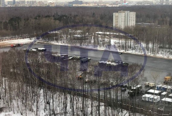 В одном из районов Москвы развернули дивизион ПВО С-400