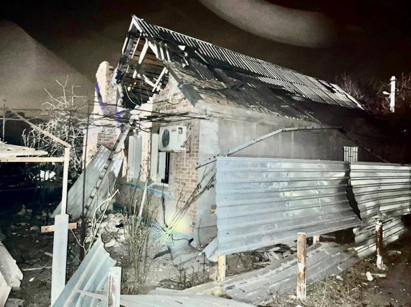 В результате ракетной атаки в Кривом Роге повреждения получили жилые дома