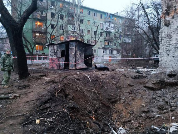 У Запоріжжі від російського ракетного удару постраждав п'ятиповерховий будинок